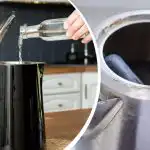 Kalk verdwijnt in een paar minuten: wat giet je in