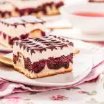 Prachtige kwarktaart met kersen: wordt een favoriet dessert voor elk